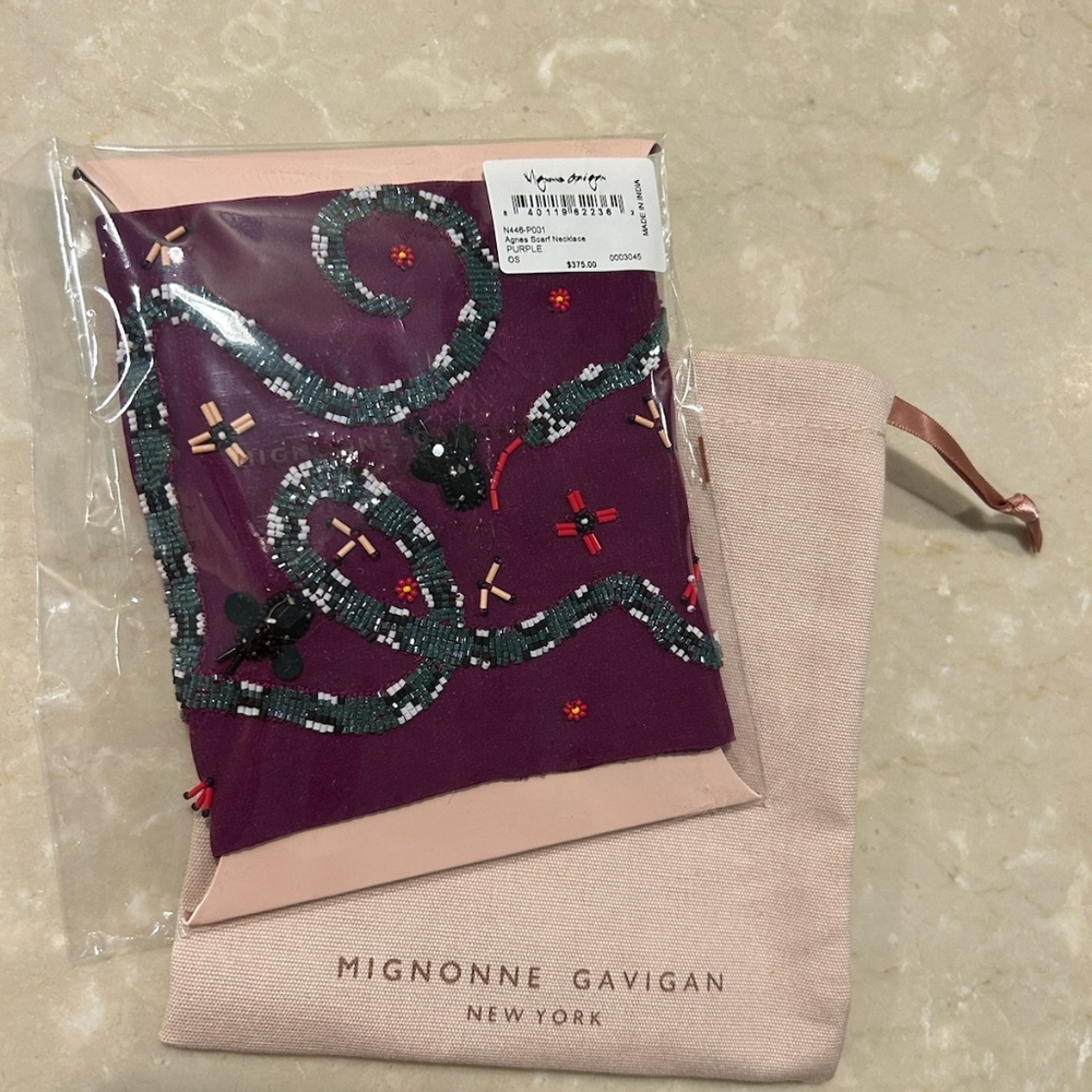 NWT Mignonne Gavigan necklace/bandana